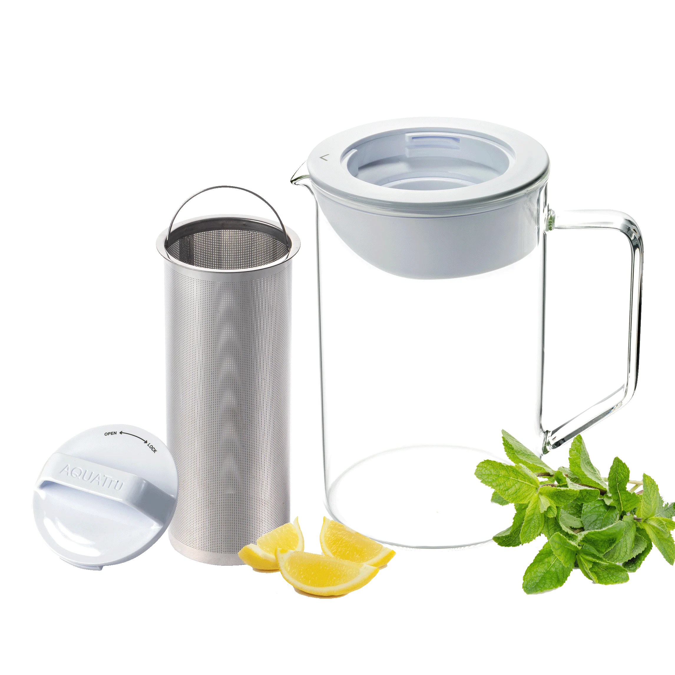 AquaTru Carafe - Complete Set + extra Infuser pitcher - Image 3
